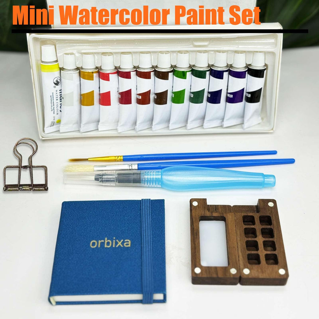 Orbixa portable watercolor kit
