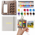 Orbixa mini watercolor palette paint set