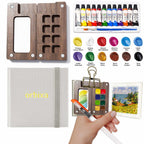 Orbixa mini watercolor palette paint set