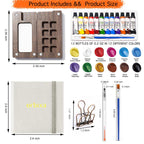 Orbixa watercolor set contents