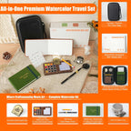 Orbixa PU leather travel bag