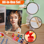 Orbixa detachable wooden easels