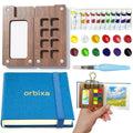 Orbixa mini watercolor palette 12 color