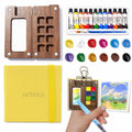 Orbixa mini watercolor palette yellow