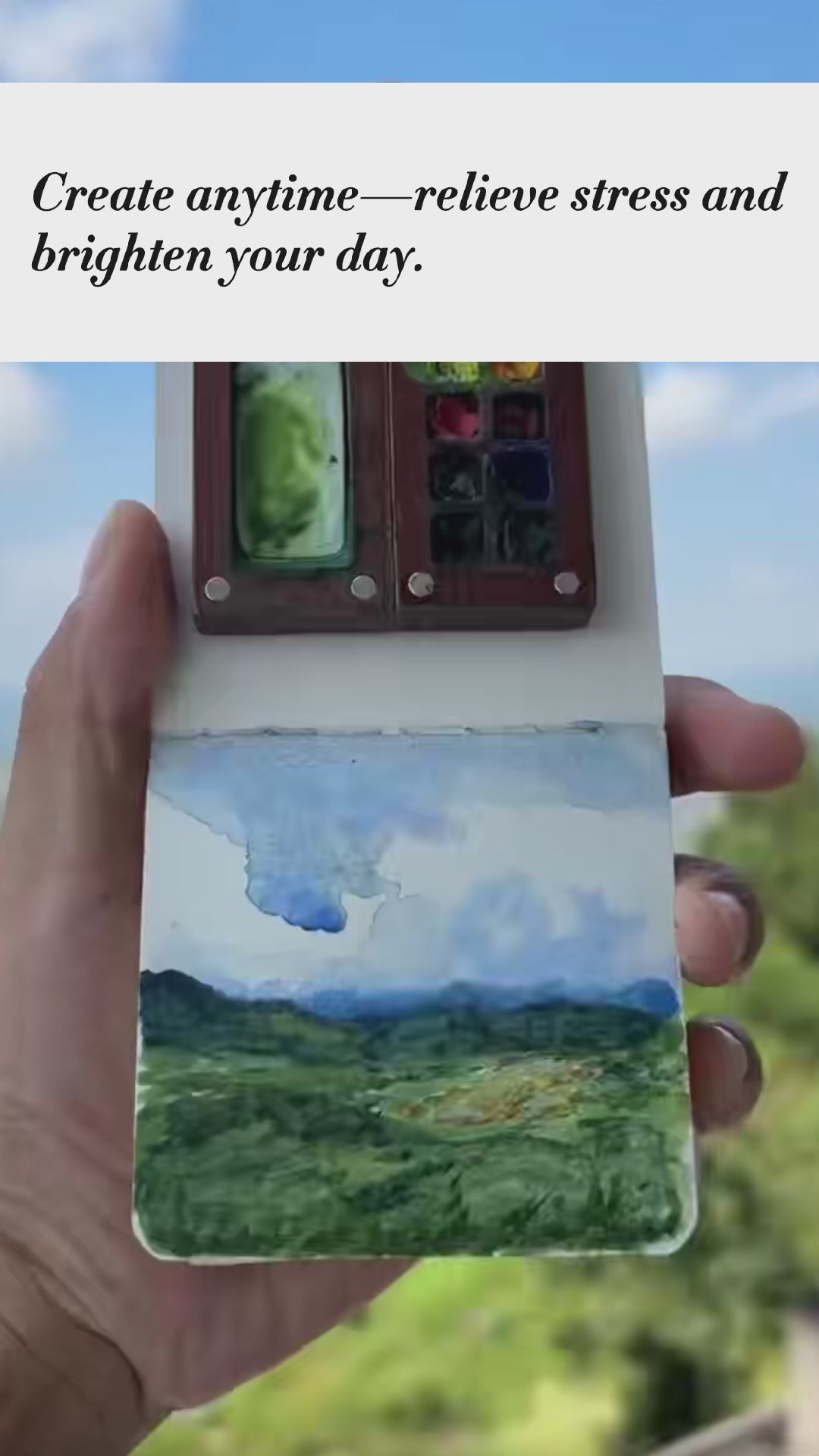 Mini Watercolor Kit – Everything You Need to Start Painting Anywhere
